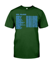 Load image into Gallery viewer, Pinpoint The Location In The Space Blue Guys Tee
