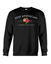 Load image into Gallery viewer, Rose Apothecary Handcrafted With Care Gift For Women Sweatshirt
