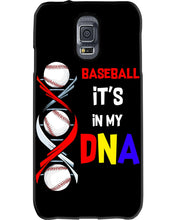 Load image into Gallery viewer, Baseball Be My DNA Gift For Sport Lovers Phone case
