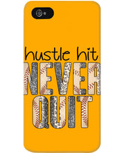 Load image into Gallery viewer, Baseball Hustle Hit Never Quit Gift For Lovers Phone case
