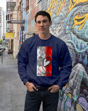 Load image into Gallery viewer, Baseball Peaceful Love Gift For Baseball Lovers Sweatshirt
