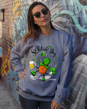 Load image into Gallery viewer, Basketball Saint Patrick's Day Gift For Basketball Lovers Sweatshirt
