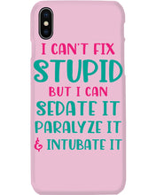 Load image into Gallery viewer, I Can't Fix Stupid But I An Sadate It Gift For Girls Phone case
