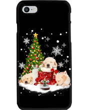 Load image into Gallery viewer, Funny Golden Retrievers Sleep In Red Boots Gift For Dog Lovers Phone case
