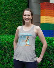 Load image into Gallery viewer, Gift For Son-In-Law The Man The Myth The Legend Trending Ladies Flowy Tank
