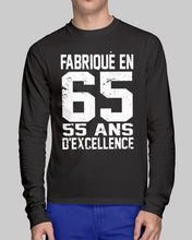 Load image into Gallery viewer, Fabrique En 66 55 Ans D’Excellence Custom Design Gift For Friends Unisex Long Sleeve
