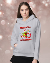 Load image into Gallery viewer, Tennis Players Magical Christmas Snowman Gift For Women Hoodie
