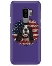 Load image into Gallery viewer, English Cocker Spaniel US Sunflower Gift For Dog Lovers Phone case
