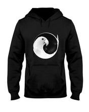 Load image into Gallery viewer, Vintage Funny Parrot Yinyang Black Anf White Gift For Parrot Lovers Hoodie
