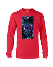 Load image into Gallery viewer, Purple Phone Case With Butterfly Faith Hope Love Suicide Awareness Gift Unisex Long Sleeve
