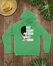 Load image into Gallery viewer, Not Today Satan Not Today Gift For Women Hoodie

