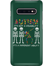 Load image into Gallery viewer, Autism It's A Different Ability Gift For Autism People Phone case
