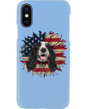Load image into Gallery viewer, English Cocker Spaniel US Sunflower Gift For Dog Lovers Phone case

