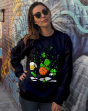 Load image into Gallery viewer, Basketball Saint Patrick's Day Gift For Basketball Lovers Sweatshirt
