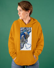 Load image into Gallery viewer, Magical Gray Couple African Parrot Gift For Bird Lovers Hoodie
