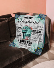 Load image into Gallery viewer, Wife Gift For Husband The Old Mandala The Day I Met You Fleece Blanket
