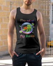 Load image into Gallery viewer, Vintage Funny Stay Out Of My Bubble Gift For Turtle Lovers Unisex Tank Top
