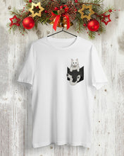 Load image into Gallery viewer, Cat In Your Front Pocket Great Gift For Cat Lovers Guys Tee
