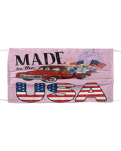Load image into Gallery viewer, Horse Made In The America Red Car Gift For Horse Lovers Cloth Face Mask
