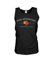 Load image into Gallery viewer, Rose Apothecary Handcrafted With Care Gift For Women Unisex Tank Top
