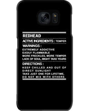 Load image into Gallery viewer, Sorry This Guy Is Already Taken By A Smart And Sexy Redhead Gift For Men Phone case
