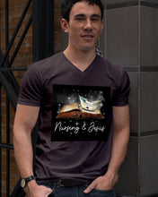 Load image into Gallery viewer, Nursing And Jesus Gift For Family Guys V-Neck
