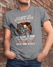 Load image into Gallery viewer, October Grumpy Old Man Will Shoot You For Birthday Gift Guys Tee
