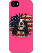 Load image into Gallery viewer, English Cocker Spaniel US Sunflower Gift For Dog Lovers Phone case
