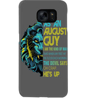 Load image into Gallery viewer, As An August I Am The Kind Of Man Lion Birthday Gift Phone case

