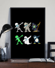 Load image into Gallery viewer, Cute Penguin Dabbing Hallo Gift For Penguin Lovers Vertical Poster
