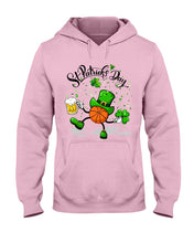 Load image into Gallery viewer, Basketball Saint Patrick's Day Gift For Basketball Lovers Hoodie
