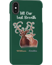 Load image into Gallery viewer, Custom Name Deers Gift For Boyfriend Till Our Last Breath Phone case
