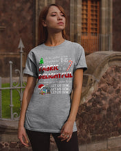 Load image into Gallery viewer, Weather Outside Frightful Sewing Let Us Sew Guys Tee
