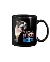 Load image into Gallery viewer, Easilly Distracted By Boxers Gift For Dog Lovers Mug
