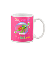 Load image into Gallery viewer, Vintage Funny Stay Out Of My Bubble Gift For Turtle Lovers Mug
