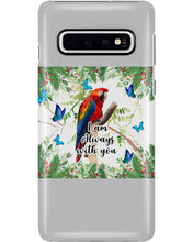 Load image into Gallery viewer, Scarlet Macaw With Butterflies I Am Always With You Gift For Lover Phone case
