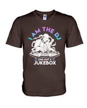 Load image into Gallery viewer, I Am The DJ And Not A Jukebox Trending Gift For DJ Players Guys V-Neck
