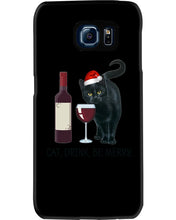 Load image into Gallery viewer, Cat Drink And Be Merry Meaningful Gift For Women Phone case
