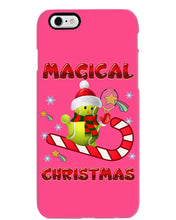 Load image into Gallery viewer, Tennis Players Magical Christmas Snowman Gift For Women Phone case
