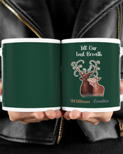 Load image into Gallery viewer, Custom Name Deers Gift For Boyfriend Till Our Last Breath Mug
