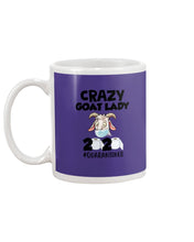 Load image into Gallery viewer, Crazy Goat Lady 2020 Quarantined Gift For Goat Lovers Mug

