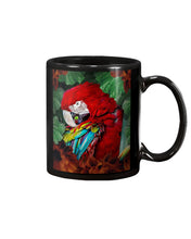 Load image into Gallery viewer, Red Parrot Jungle Forest Gift For Bird Lovers Mug

