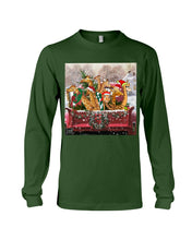 Load image into Gallery viewer, Giraffe Red Car Merry Christmas Gift For Giraffe Lovers Unisex Long Sleeve
