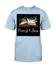 Load image into Gallery viewer, Nursing And Jesus Gift For Family Guys Tee
