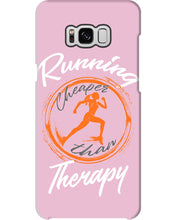 Load image into Gallery viewer, Running Cheaper Than Therapy Gift For Running Lovers Phone case
