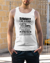 Load image into Gallery viewer, I'm Already Taken By December Sexy And Crazy Girl For Birthday Gift Unisex Tank Top
