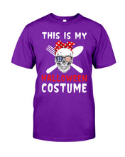Load image into Gallery viewer, This Is My Halloween Costume Gift For Men Guys Tee
