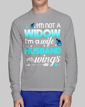 Load image into Gallery viewer, I'm A Wife Husband With Wings Trending Unisex Long Sleeve
