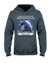 Load image into Gallery viewer, Life Is Full Of Disappoinments And Just Added You To The List Hoodie
