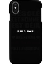 Load image into Gallery viewer, Désolé Cet Homme Est Déjà Pris Par Une Femme De Mars Birthday Gift Phone case
